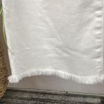 Anthropologie White Script Fray Hem Jeans From Pilcro & The Letterpress 32 Photo 3