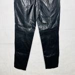 Lovers + Friends NWT  Georgie Pant Faux Leather Black Sz XS (24 x 27.5) High Rise Photo 5