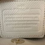 Coach  Minetta Crossbody Chalk Ivory White w Gold Excellent Condition F34663 Photo 7