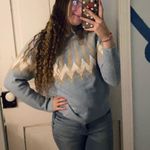 Moon Ryder BNWT  blue cr aspen sweater Photo 0