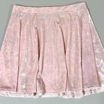 Pastel Pink Velvet Mini Skirt Size M 🎀✨ Size M Photo 0