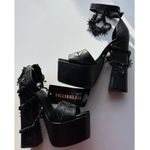 Dolls Kill Trick N Treats Women’s Sz 5 Spider Dolls N Kill Spider Platform Heels DKH22013 Photo 6