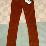 NWT Stio Women's Rivet Corduroy Pants in Maple Brown Size 0 Regular Orange Photo 0