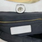 Burberry  White Canterbury Satchel Tote‎ Bag Purse Nova Check Leather Signature Photo 11