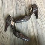 Loft Ann Taylor Womans Heels Ankle Strap Sandals Photo 2