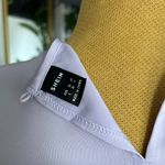 Lavender satin cut out long sleeve midi dress with bow Purple Photo 4