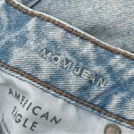 American Eagle  AE Mom STRIGID Jean High Rise Women’s Sz 4 Short (Light Wash) Photo 8