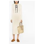 Zimmermann ‎ High Tide Cotton Midi Dress Size 6 Photo 2