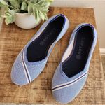 Rothy's  Retired Blue Mirror Flats Photo 4