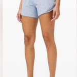 Lululemon Hotty Hot Short 4” Light Blue Size 4 Photo 1