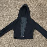 Brandy Melville  Black and Gray Hoodie Photo 0