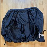 ZARA TRF Satin Black Bomber Jacket Photo 4