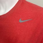 Nike  dri-fit short sleeve red coral tee Photo 4