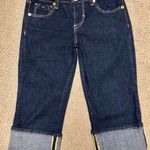 Baby Phat NWOT  dark denim Jean capris. Sz 5 Photo 0