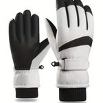 Winter Insulated Skiing Touchscreen Windproof Lt Gray Gloves Womens OS Sporty Photo 0