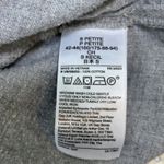 Gap Tiered Mini Shirt Dress Long Sleeve Button Down Casual Gray S Petite Photo 5