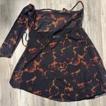 ASOS  Black and Orange Mini Dress NWT Photo 1