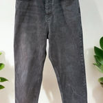 We The Free  Black Denim Curvy Button-Fly Jeans Size 31 Photo 0