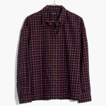 Madewell  Flannel Westlake Shirt in Stoppard Plaid Size Medium EUC Photo 0