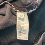 Free People  Flared‎ Black Jeans Penny Pull On Size 30 Stretchy High Rise Raw Hem Photo 6