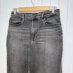 Good American  Front Slit Women's Black Denim Skirt Size 10/30 Photo 1