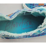 blowfish  Malibu Play Turquoise Tie Dye Denim Shoes Women's Size 6.5 #ZS-0061 Photo 12
