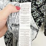 Boden USA Boden Easy Yoke Mini Jersey Dress Black Petal Blossom Long Sleeve Size 8 Photo 11