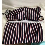 Monteau LA Wide Leg Size XL Jumpsuit Dark Navy Color with White & Red Stripes Photo 8
