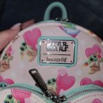 Lounge Fly mini backpack baby Yoda grogu heart Photo 2