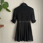 Jonathan Saunders Satin & Sheer Babydoll Dress Black Size undefined Photo 9