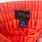 J.Crew  Orange linen pullover elastic waist pants jogger size 0 vacation summer Photo 1