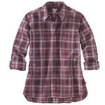 Carhartt Fairview Lavendar Shadow Plaid Top size S Photo 1