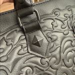 Lounge Fly  Embossed Skull Accent Tote Bag Photo 4