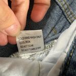 Princess Polly  Women's Size 6 High Waisted Mom Jeans Two-Tone‎ Denim Punk Rock Photo 6