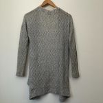 Urban Outfitters SPARKLE FADE White Black Open Marled Knit Cardigan Sweater XS Photo 8