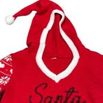 None Ugly Christmas Sweater Red Santa Dont Judge Me With Hood Photo 5