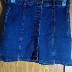 Kiss Blue Mini Pencil Skirt Casual Size M Photo 0