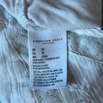 American Eagle  Women’s White Lace Button-Up Camisole Top Photo 4
