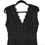 Hale Bob  crochet‎ top floral Embroidered dress small cocktail party bandage Photo 2