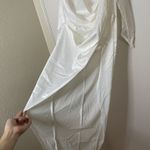 Selfie Leslie NEW! Shanice Lace Trim Sweetheart Midi Dress White slbd3366 Small Photo 7