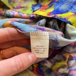 Amanda Uprichard NWT  100% silk watercolor sleeveless bustier style mini dress Photo 4