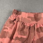 Lululemon Hotty Hot Shorts Womens 2 Tall Red Camo Lined Zip Pocket Zip Pocket Photo 2
