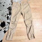 NILI LOTAN Tan Cropped Military Pants Size 4‎ Photo 5