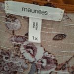 Maurice's  Sz 1X Floral Wrap Blouse Photo 11