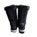 Polar Winter Snow Boots Women's US 8 EU 39 Black Faux Fur Lace Photo 2
