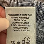 John Mark  Chambray Blue 100% Linen Embroidered Chambray Tunic Button Shirt 0X Photo 11