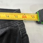 EXPRESS Jeans Womens 6 Black Legging MIA Mid Rise Ripped Distressed Skinny Denim Photo 3