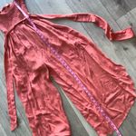 Essue e.ssue Strapless Split Leg Jumpsuit Lace Up Front pink S Photo 8