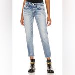 Moussy Vintage Keller Tapered Jeans Blue Size 23 Photo 5