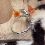 Sterling Silver Cobra  Black Onyx Ring Sizes 7,10 Photo 3